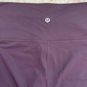 Purple Rain LULULEMON align leggings. Size 8. Worn once